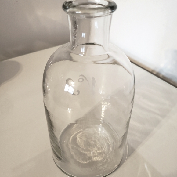 Apocothery Glass Bottle No.3 Art Deco Bedrm Bathrm Candle Holder Makeup brushes - Picture 4 of 4